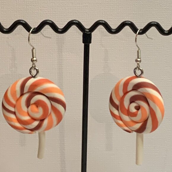 Lollipop Earring, Sucker Earring, Candy Earring, Funny Food, Food Jewelry, Gift - Picture 6 of 9
